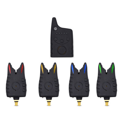 

JY - 57 Digital Wireless LED Fishing Alarm Set 4 Transmitters 1 Receiver