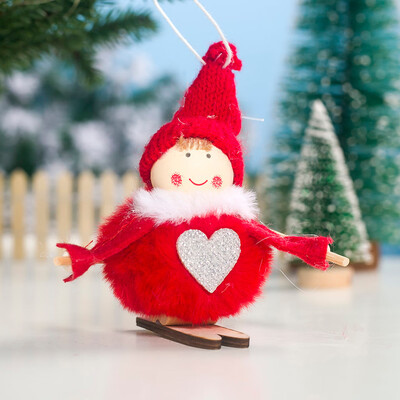 

Gobestart Christmas Crafts Christmas Tree Ornaments Hanging Dress Up Pendant Decorations