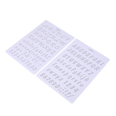 

2Pcs Numeral Alphabet Letter Fondant Cake Decorating Tools Number Cake Mold