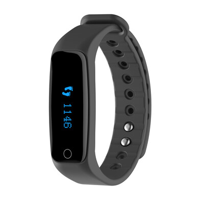 

Telcast H30 Heart Rate Smart Bluetooth Sport Watch Wristband Bracelet Fitness Tracker 086" OLED Call Notification Pedometer Alarm