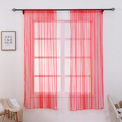 

1x15m Blackout Window Curtains Tulle Blinds Sheer for Living Room Bedroom