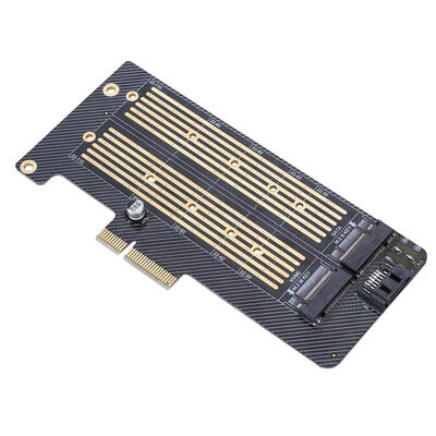 

Greensen M2 NVMe SSD NGFF to PCIE X4 Converter Adapter Card  KeyB Key Dual Port