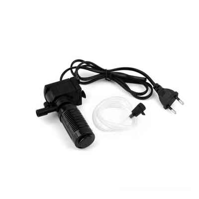 

Mini 3 in 1 Aquarium Internal Filter Fish Tank Oxygen Submersible Pump Spray EU Plug