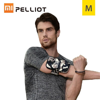 

Xiaomi Pelliot Arm Band Phone Case Jogging Package With Earphone Plug Pouch Gym Armband Universal Waterproof Phone Wallet Pouch