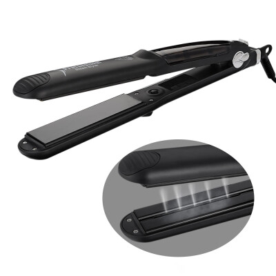 

Professional Steam Spray Ionic Ceramic Electric Hair Straightener Fast Styler