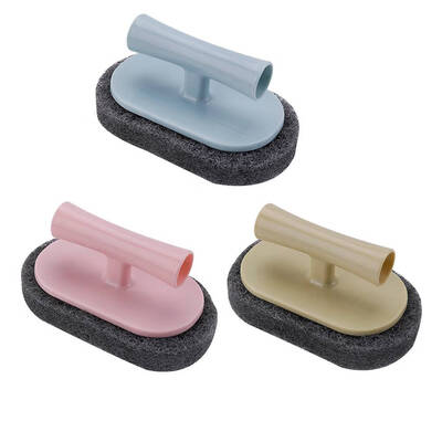 

Handle Sponge Bathtoob Sink Dish Washing Brush Simple Strong Cleaning Scrubber Kitchen Bathroom Cleaning Tool