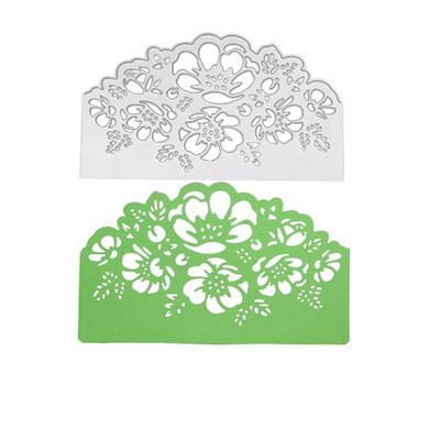 

Siaonvr New Flower Heart Metal Cutting Dies Stencils DIY Scrapbooking Album Paper Card