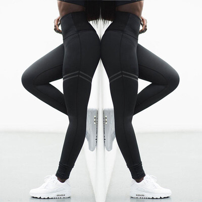 

NeillieN Women Yoga Pants High Elastic Fitness Sport Leggings Quick Drying Training TrousersTights Slim Running Sportswear
