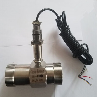 

PLC water flow meter diesel flowmeter liquid turbine flow meter sensor transmitter lwgy-40 threaded connection