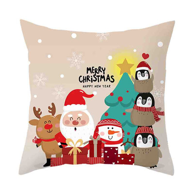 

Tailored Christmas Pillow Cover Decor Pillow Case Sofa Waist Throw Cushion Cover