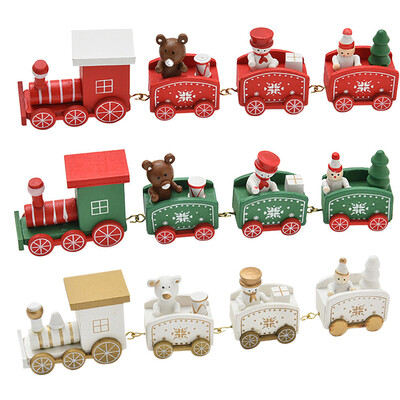 

Tailored Christmas Decorations Christmas Woods Small Train Children Kindergarten Festive