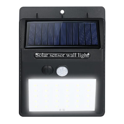 

LED Solar Powerd PIR Motion Sensor Wall Dim Light 3-Modes Outdoor Waterproof Energy Saving Street Yard Path Home Garden Security