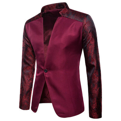 

Stylish Mens One Button Cardigan Jacket Slim Long Sleeve Casual Coat Blazer Tops