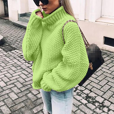 Gobestart Womens Off The Shoulder Sweater Casual Knitted Loose Long Sleeve Pullover