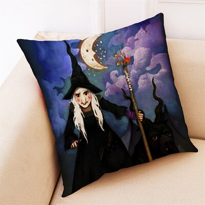 

〖Follure〗Home Decor Cushion Cover Happy Halloween Throw Pillowcase Pillow Covers