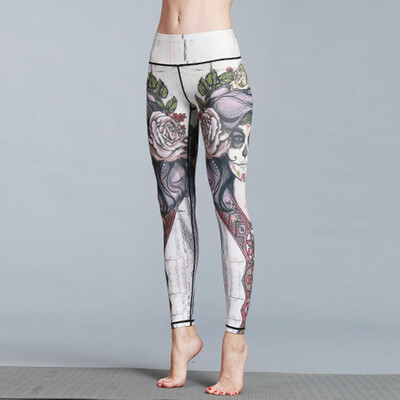 

Tailored Women Fashion Printed High-waist Hip Stretch Running Fitness Yoga Pants