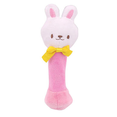 

Plush Pet Sounding Toy Cartoon Dog Rabbit Bell Ringing Toy Animal Squeaker