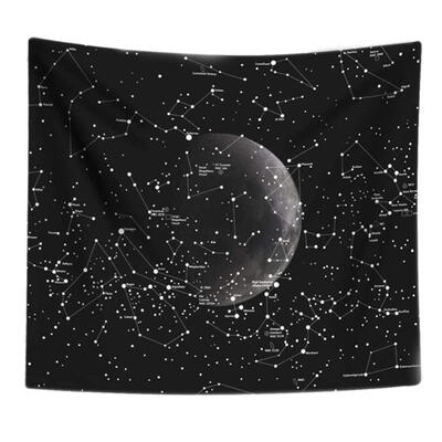 

Starry Sky Tapestry Galaxy Planet Blanket Home Bedroom Hanging Wall Decor