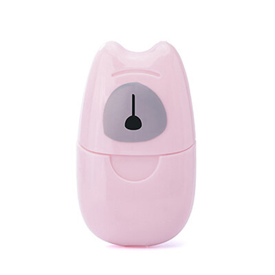 

〖Follure〗Mini Travel Washing Hand Bath Travel Scented Slide Sheets Foaming Box Paper Soap