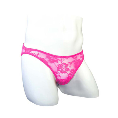 

Men Briefs Sexy Low-rise Mesh See-through Underwear G-string Underpants
