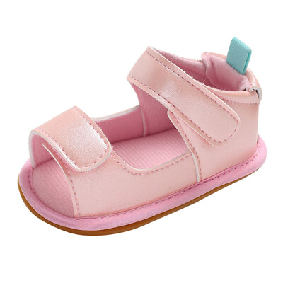 

Infant Kid Baby Boys&Girls Solid Casual Summer Soft Sandals Anti-Slip Sole Shoes