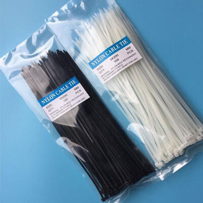 

100 3x200mm Factory Standard Self-locking Plastic Nylon Cable Ties Best Quality