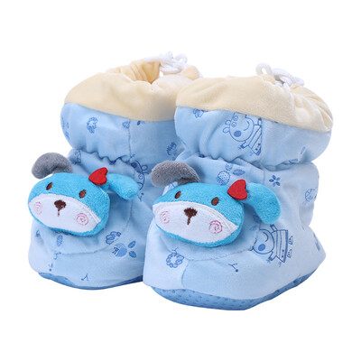 

Newborn Toddler Cartoon Crib Shoes Winter Warm First Walkers baby Girls Boys Shoes Soft Sole Anti Slip Booties for 0-9M