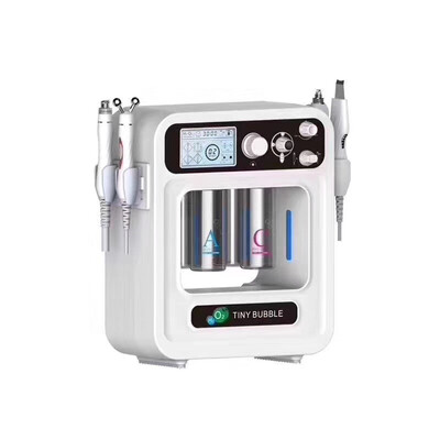 

2019 New Design Korea 4in1 H2O2 Hydrogen Small Bubble Facial Beauty Machine H2O2 Hydra Oxygen Jet Peel Skin Care Oxyhydrogen