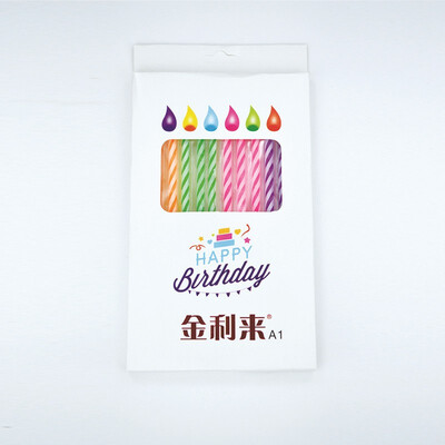 

JINLILAI A1 birthday candle birthday supplies party props 6794