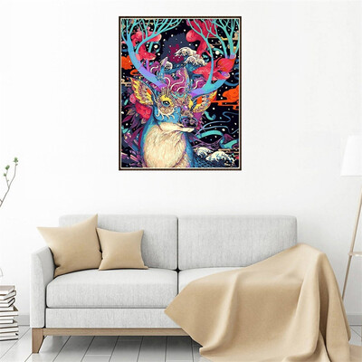 

Toponeto 5D Embroidery Paintings Rhinestone Pasted DIY Diamond Painting Cross Stitch