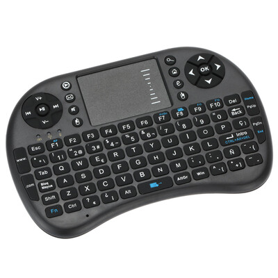 

24G Mini USB Wireless Spanish Version Keyboard Touchpad & Air Mouse Fly Mouse Remote Control for Android Windows TV Box Smart Pho