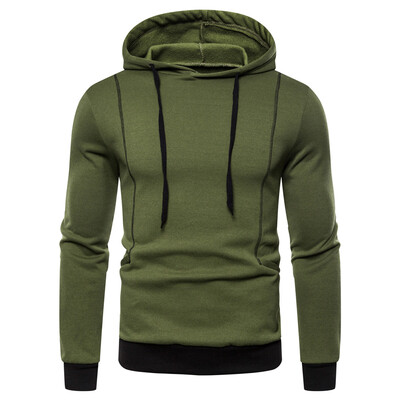 

Mens Solid Casual Buttons Pullover Long Sleeve Loose Sweater Winter Warm Hoodie