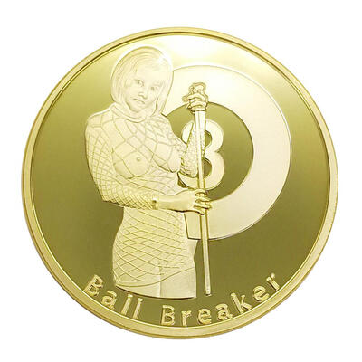 

Sexy Table Tennis Non-currency Bitcoin Commemorative Coin Art Collection