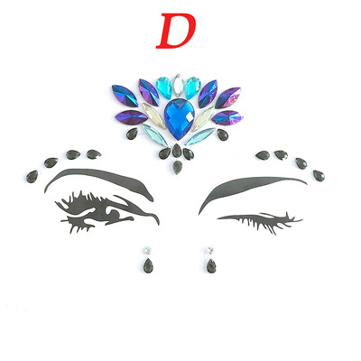 

〖Follure〗Face Gems Adhesive Glitter Jewel Tattoo Wedding Festival Rave Party Body Make Up