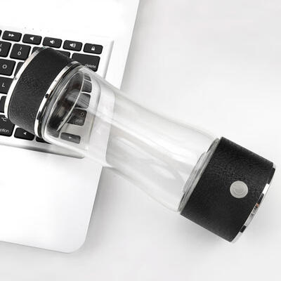 

Greensen Portable USB Charging Hydrogen Rich Water Bottle Water Purifying Cup Black