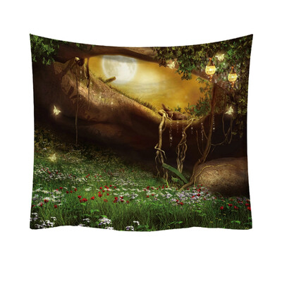 

Toponeto Scenic TourismFashion Tapestry Pattern Style Decorative Tapestry Home Decor