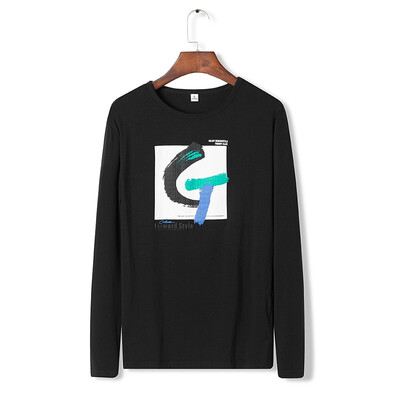 

NDQ Mens Long Sleeve T-Shirt Spring&Autumn Bottoming Shirt 7855CT 5060