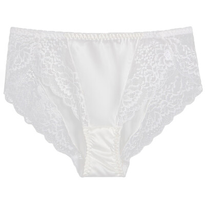 

Women Lace Plus Size Silk Comfortable Breathable Sexy Triangle Briefs Underwear