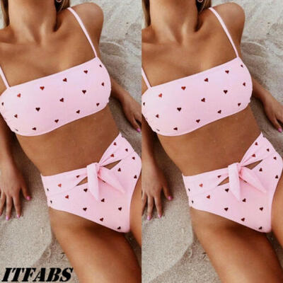 

UK Women Padded Push-up Bikini Bra Set Swimsuit Bathing Suit Swimwear Beachwear