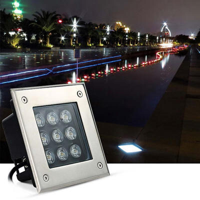 

70 X 130mm Landscape Light 9W LED In-ground Decorative Lighting For Garden Square