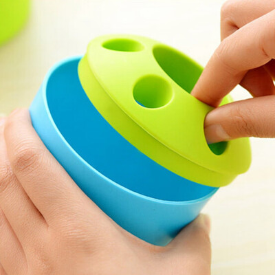 

Plastic Stationery Container Pen Organizer Toothbrush Toothpaste Multifunctional