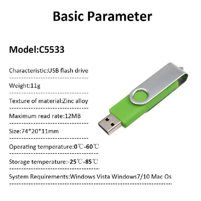

USB Flash Drive 2G USB 20 Micro USB Pen Drive Memory Stick U Disk with Caps for Both Computers&Android Devices