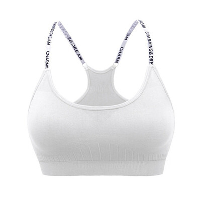 

Toponeto Sports Bras - Padded Seamless High Impact Support for Yoga Workout Fitness