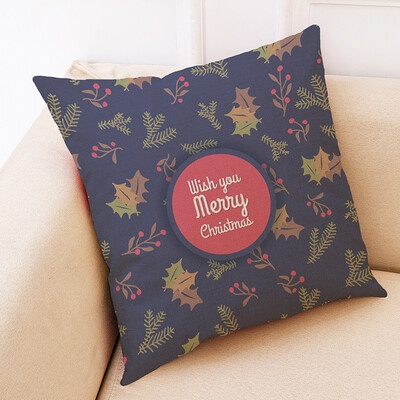 

Tailored Christmas Home Decor Cushion Cover Graffi Style Throw Pillowcase Pillow Covers