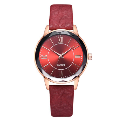 

RM New Fashion Simple Ladies Multicolor Leather Belt Ladies Watch Quartz Watch