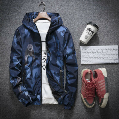 

SUNSIOM Mens Winter Slim Hoodie Warm Hooded Sweatshirt Coat Jacket Outwear Sweater