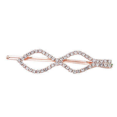 

1pc Barrettes Rehinstone Black White Barrette Women Girls Hairpins Hair Clips Pins