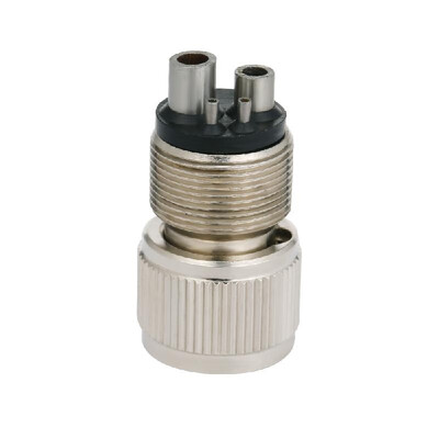 

Dental High Speed Handpiece Turbine Adapter 4 to 2 Hole Changer Connector Dental Tool