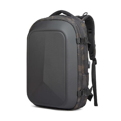 

ozuko Portable Large Capacity Multi-Function Man Backpack USB Business Laptop Waterproof Anti-Theft Travel Backpack