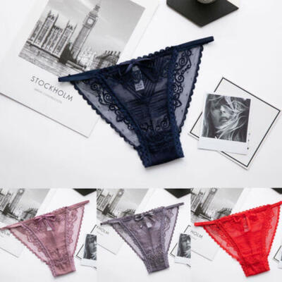 

Women Lace G-string Briefs Panties Seamless Thongs Lingerie Underwear Knickers